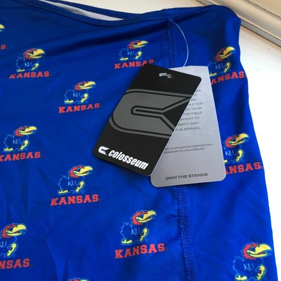 Kansas Jayhawks Print Logo Gaiter Scarf - Picture 4 of 4
